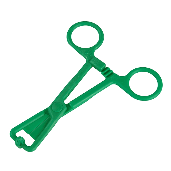 Clamp PA L=130 mm green